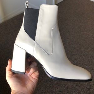 Via Spiga White Booties
